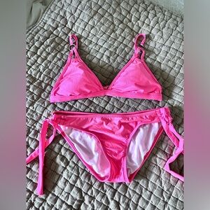 Gianni Bini Bikini set -vibrant pink - sexy-size L top, S bottoms